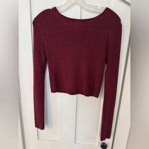 Long Sleeve Crop Top